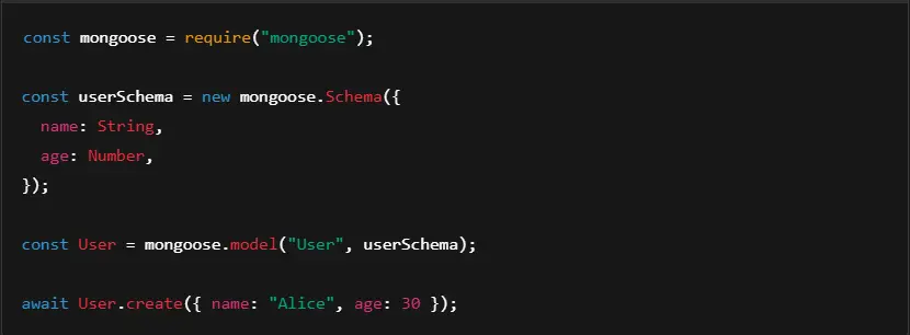 MongoDB Node.js