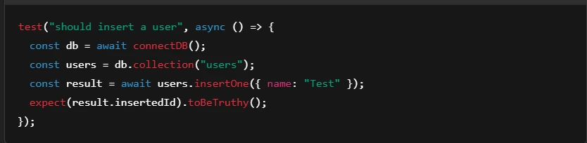 MongoDB Node.js