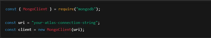 MongoDB Node.js